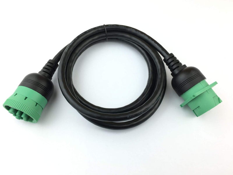 YPP Type 2 J1939 Male to Female Extension Cable Full 9pin 20AWG 6Ft for Truck Freightliner Code Reader - Image 3